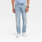 Men's Straight Fit Jeans - Goodfellow & Co Light Blue