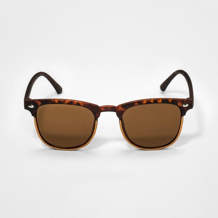 Boys' Tortoise Shell Sunglasses - Cat & Jack Brown
