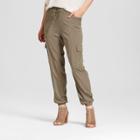 Women's Jogger Pants With Pockets - Nitrogen Olive
