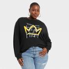 Well Worn Black History Month Women's Plus 'they Go Low We Go High' Sweatshirt - Black