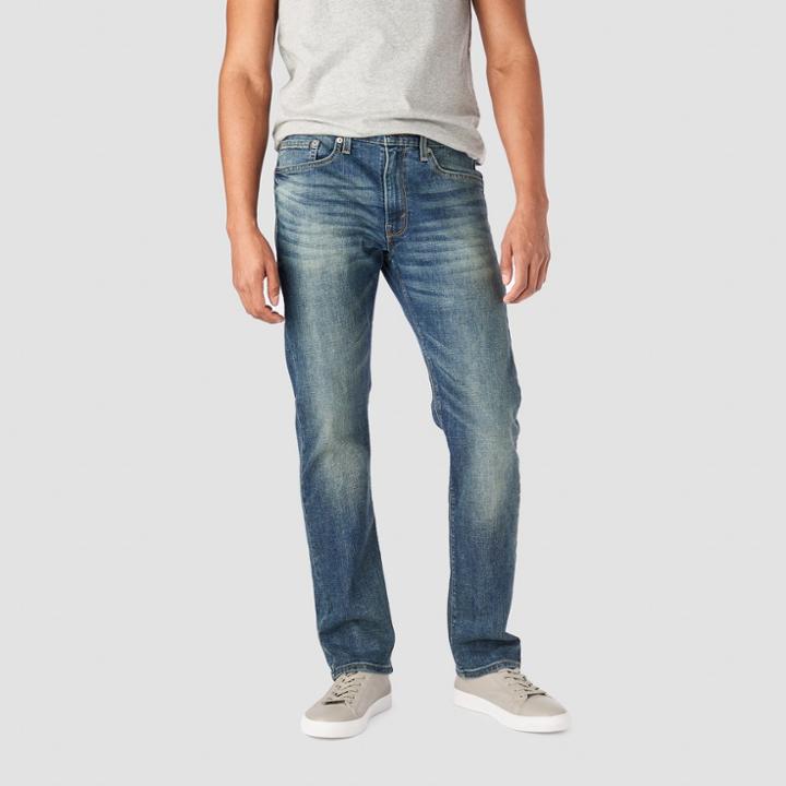 Denizen From Levi's Men's 232 Slim Straight Fit Jeans - Medium Wash
