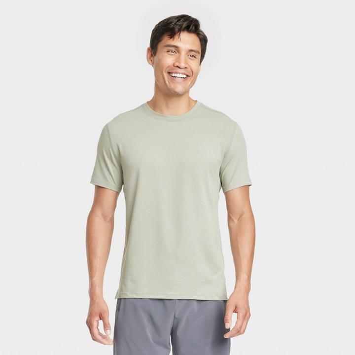 Men's Short Sleeve Performance T-shirt - All In Motion Stone