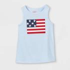 Toddler Girls' Adaptive 4th Of July Graphic Tank Top - Cat & Jack