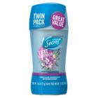 Secret Luxe Lavender Invisible Solid Antiperspirant & Deodorant Twin Pack