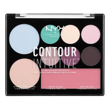 Nyx Professional Makeup Contour Intuitive Palette Amplify