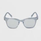 No Brand Adult Anti-fog Square Blue Light Filtering Glasses - Crystal Clear