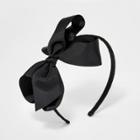 Girls' Ribbon Bow Headband - Cat & Jack Black