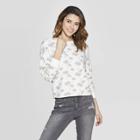 Women's Palm Tree Sweatshirt - Zoe+liv (juniors') - White