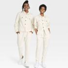 Black History Month Target X Sammy B Adult Tricot Straight Trousers - White