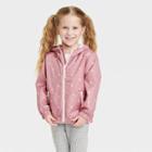 Toddler Girls' Polka Dot Windbreaker Jacket - Cat & Jack Pink