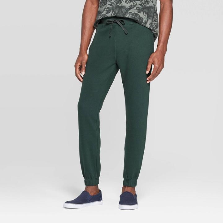 Men's Jogger Sweat Pants - Goodfellow & Co Green M, Men's, Size: Medium, Green Green