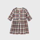 Toddler Girls' Plaid Dress - Just One You Made By Carter's Blue