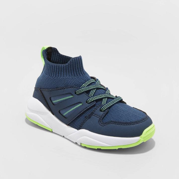 Toddler Boys' Easton Sneakers - Cat & Jack Navy