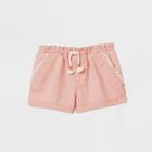 Oshkosh B'gosh Toddler Girls' Woven Pull-on Shorts - Pink