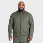 Men's Big & Tall Tech Fleece Full Zip Hoodie - All In Motion Olive