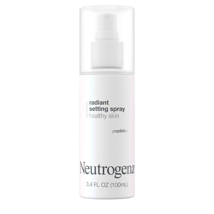 Neutrogena Radiant Makeup Setting Spray With Peptides
