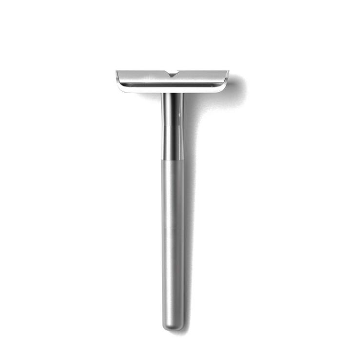 Bevel Premium Safety Razor With 10 Double-edged Razor Blades