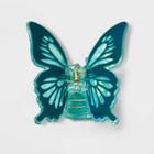 Butterfly Claw Hair Clip - Wild Fable Teal Blue