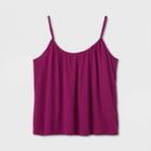 Women's Linen Cami - A New Day Purple