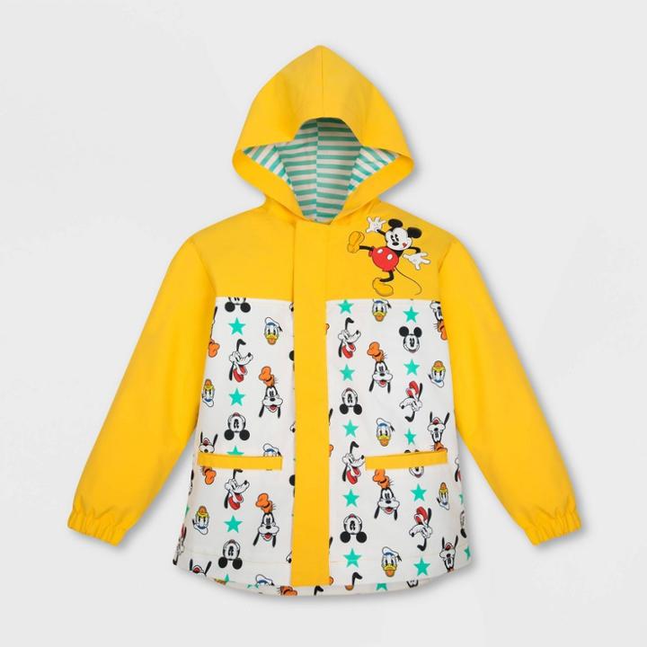 Boys' Disney Fab 4 Rain Jacket - Yellow 3 - Disney