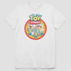 Men's Disney Toy Story Group Short Sleeve Graphic T-shirt - White S, Men's,