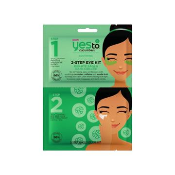 Target Yes To Cucumbers 2-step Single Use Eye Kit Buh-bye Bags & Dark Circles!