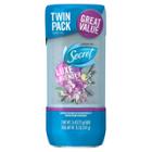 Secret Fresh Antiperspirant And Deodorant Clear Gel Luxe Lavender Twin Pack