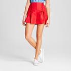 Women's Lace-up Shorts - A New Day Red Xxs
