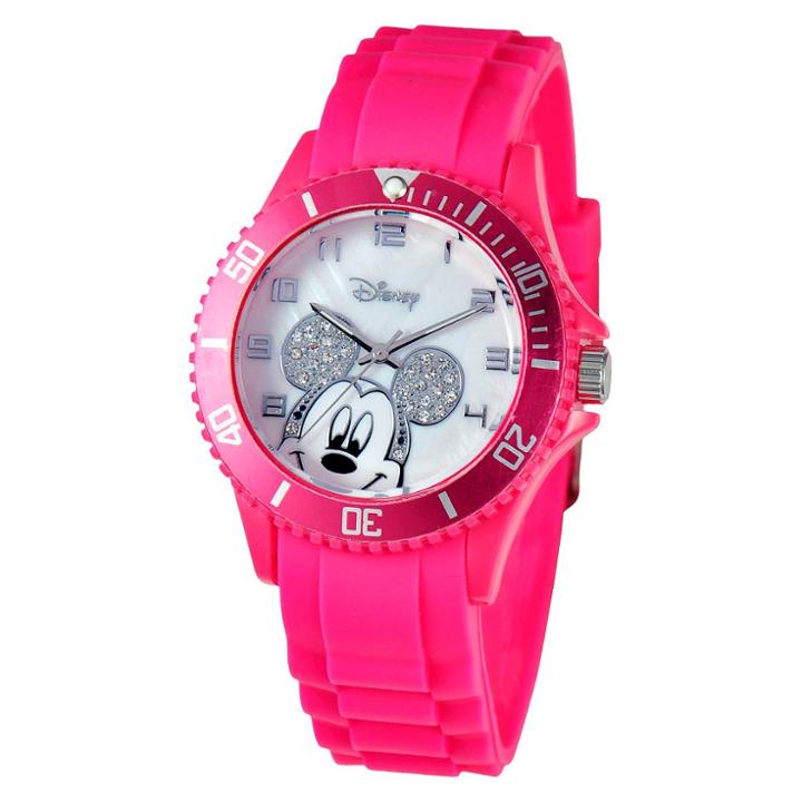 Women's Disney Mickey Mouse Diver Watch - Pink,