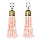 Sugarfix By Baublebar Beaded Tassel Earrings - Pink, Girl's