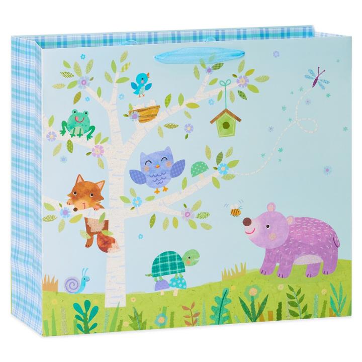 Papyrus Baby Boy Woodland Jumbo Gift Bag,