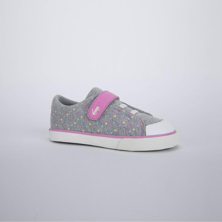 Toddler Girls' See Kai Run Basics Monterey Ii Sneakers - Wedgewood 4, Toddler Girl's, Gray