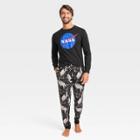 Men's Nasa Astronaut Long Sleeve Sweater Knit Pajama