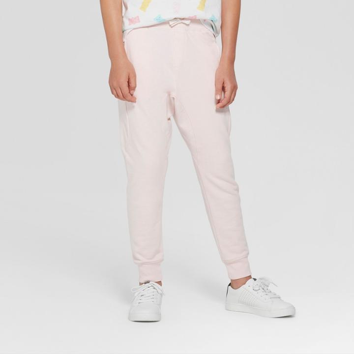 Boys' Long Drop Crotch Jogger Pants - Art Class Pink