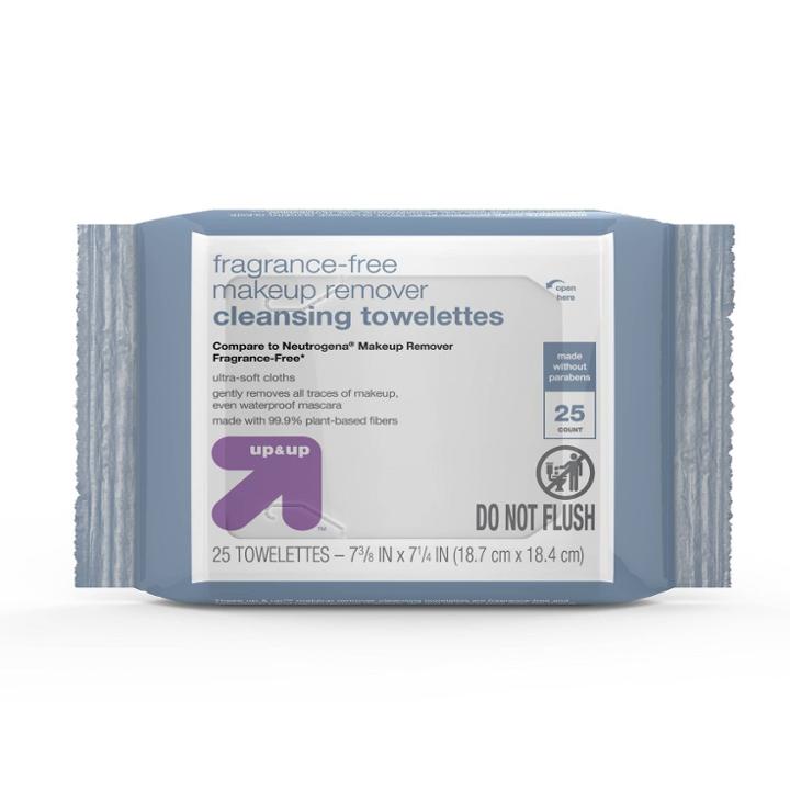 Unscented Facial Wipes - 25ct - Up & Up
