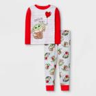 Toddler Boys' 'valentine's Day' Star Wars Toddler Yoda Snug Fit Pajama
