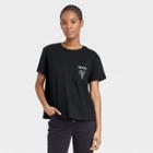 No Brand Black History Month Women's Sankofa Bird Short Sleeve Round Neck T-shirt - Black
