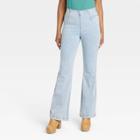Women's Relaxed Fit Pull-on Flare Jeans - Knox Rose