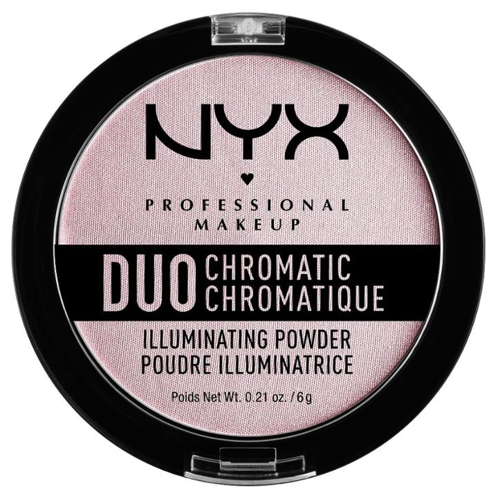 Nyx Professional Makeup Duo Chromatic Powder Lavender Steel - 0.21oz,