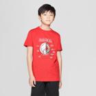 Boys' Baseball Short Sleeve Graphic T-shirt - Cat & Jack Red