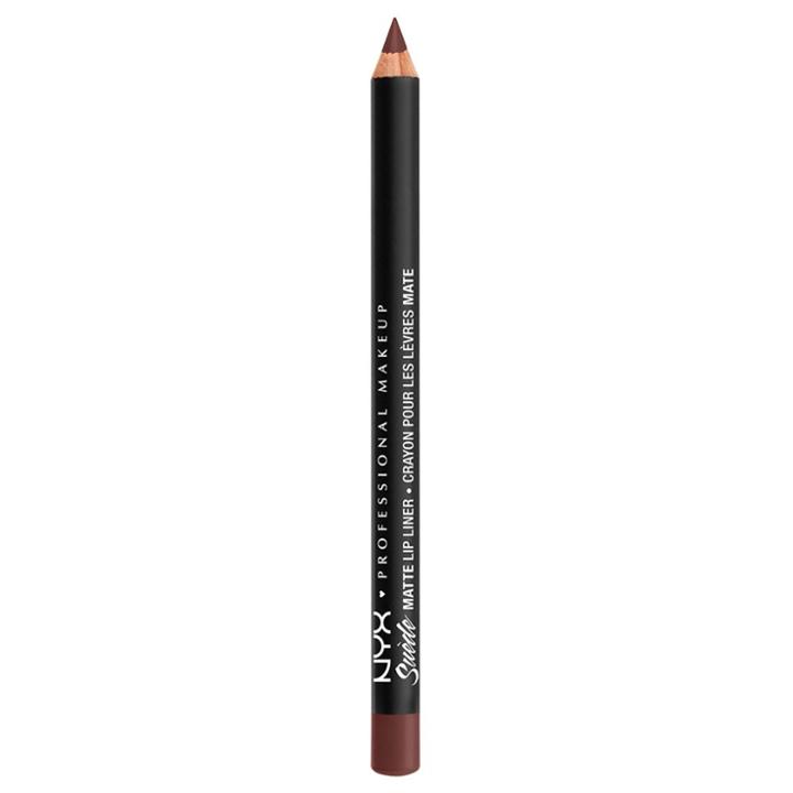Nyx Professional Makeup Suede Matte Velvet Smooth Lip Liner - Vegan Formula - Cold Brew