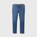 Men's Tall Straight Fit Jeans - Goodfellow & Co Medium Vintage Denim Wash 34x36, Medium Vintage Blue Blue