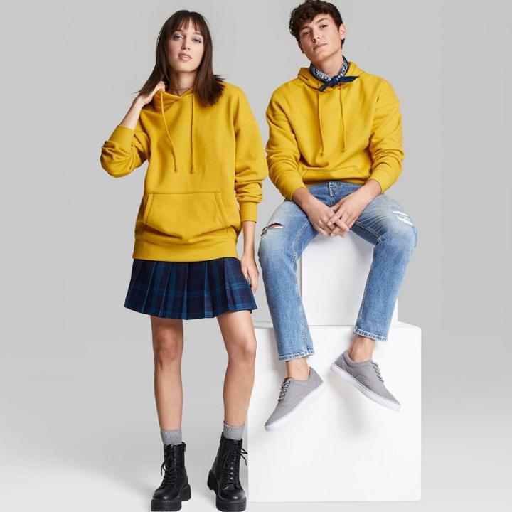 Oversized Hooded Sweatshirt - Wild Fable Mustard Yellow