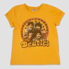 Junk Food Women's The Beatles Short Sleeve Crew Neck T-shirt - Yellow