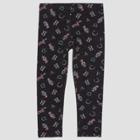 Toddler Girls' Dr. Seuss The Cat In The Hat Leggings Pants - Charcoal