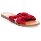 Women's Dv Alina Knotted Slide Sandals - Red