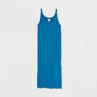 Women's Sleeveless Knit Dress - A New Day Blue