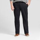 Men's Big & Tall Straight Fit Hennepin Chino Pants - Goodfellow & Co Black