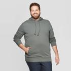 Men's Tall Garment Dye Pullover Hoodie - Goodfellow & Co Sage Leaf Xlt, Green