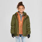 Boys' 3-in-1 System Jacket - Cat & Jack Olive